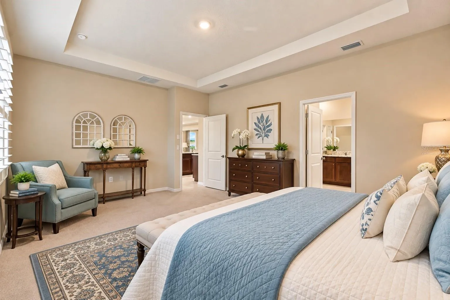 Primary Bedroom-Virtually Staged