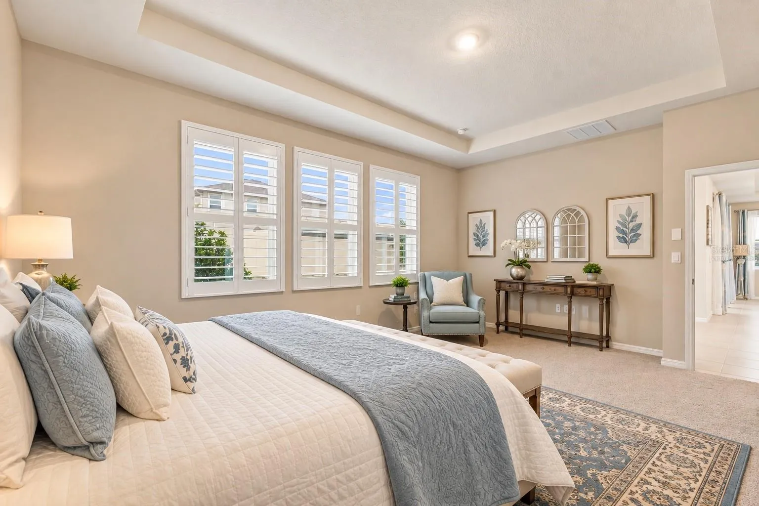 Primary Bedroom-Virtually Staged