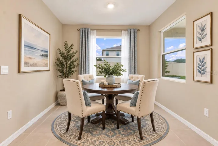 Eat-in Kitchen-Virtually staged