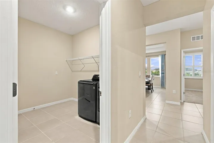 In house laundry room