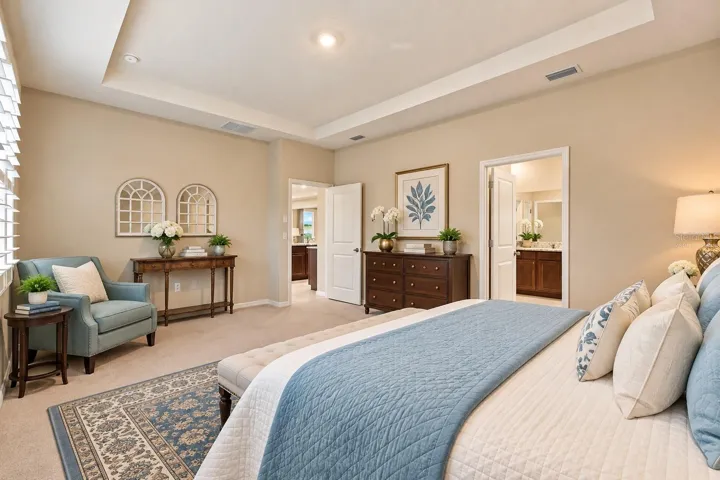 Primary Bedroom-Virtually Staged