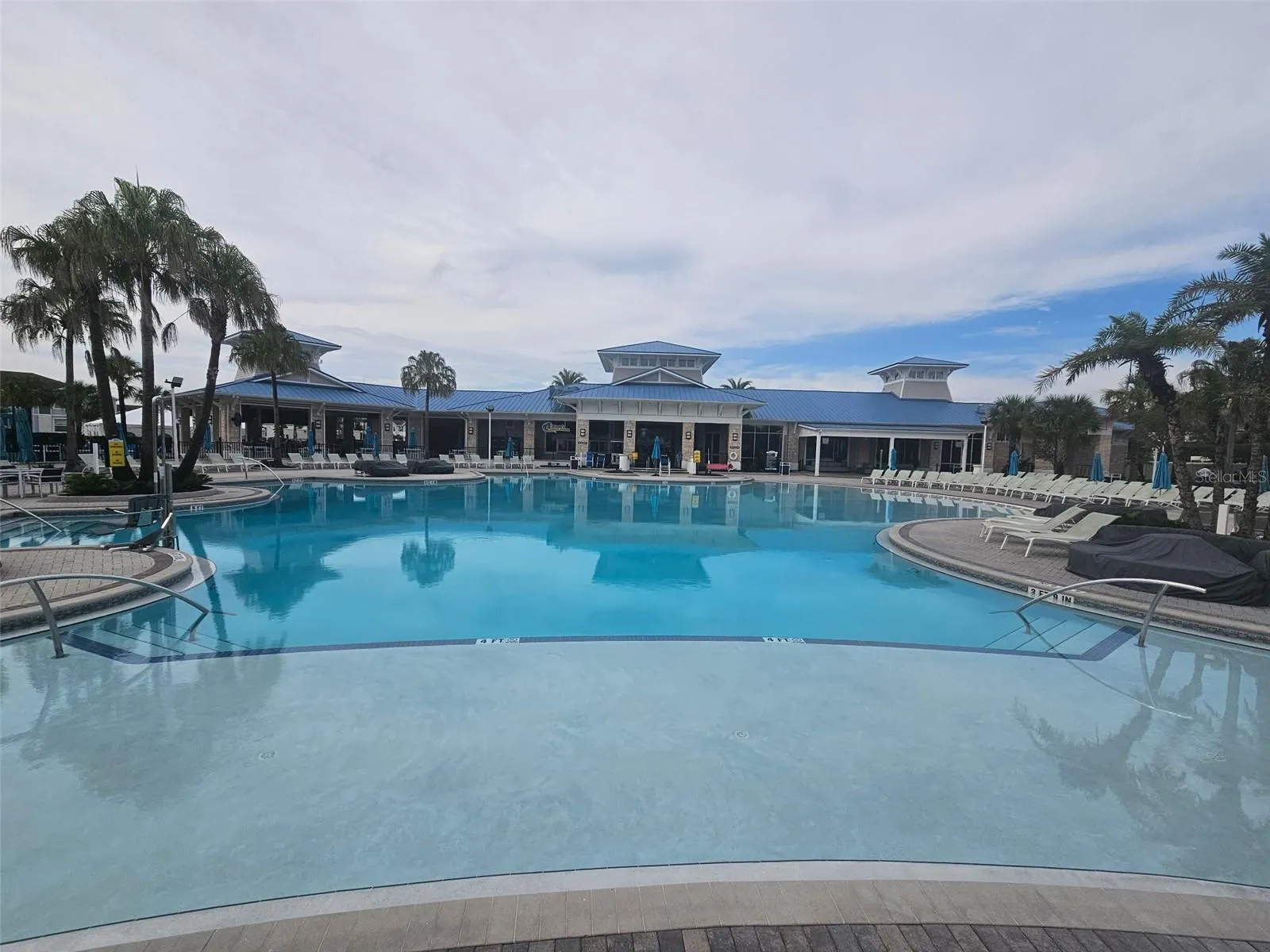 community swimming pool