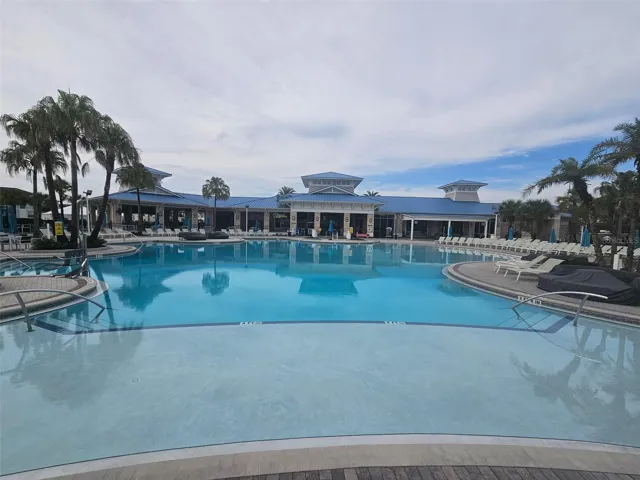 community swimming pool