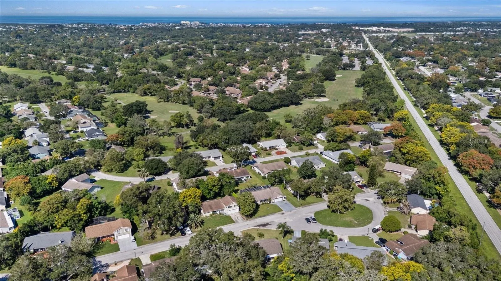 aerial view