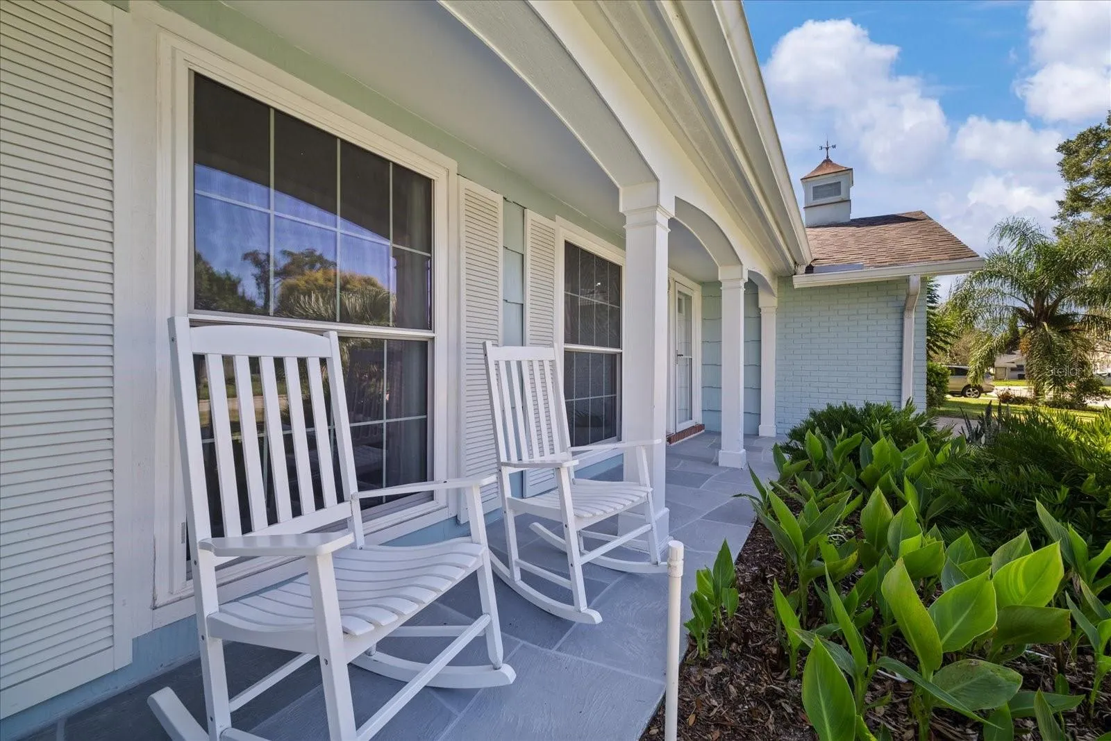 Front patio sitting area