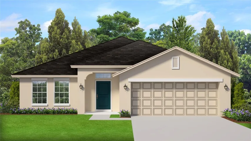 Rendering of home for illustrative purposes only.  Colors and features will vary!