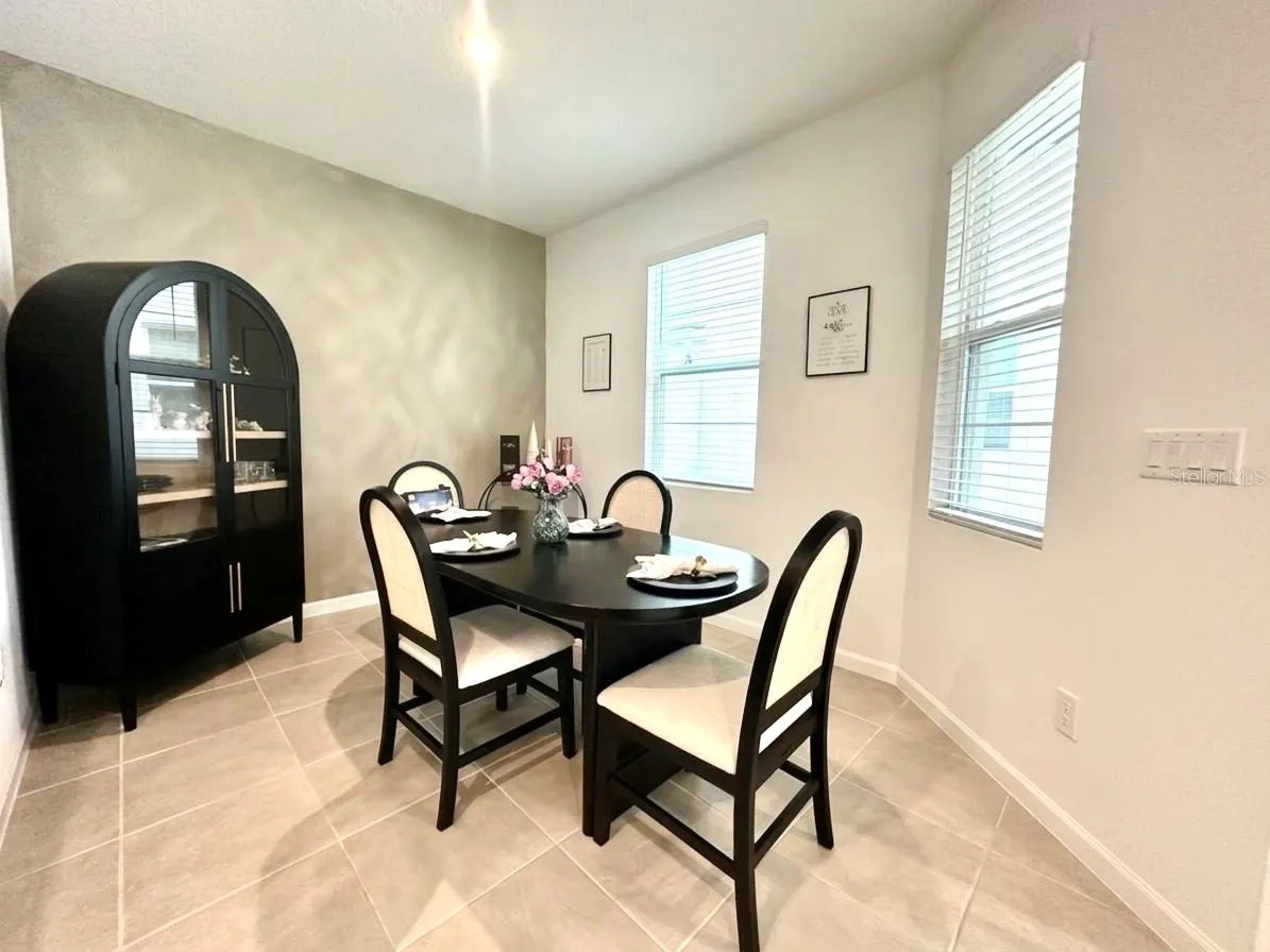 Separate dining room
