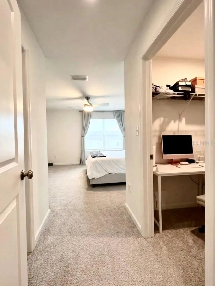 Master bedroom entry