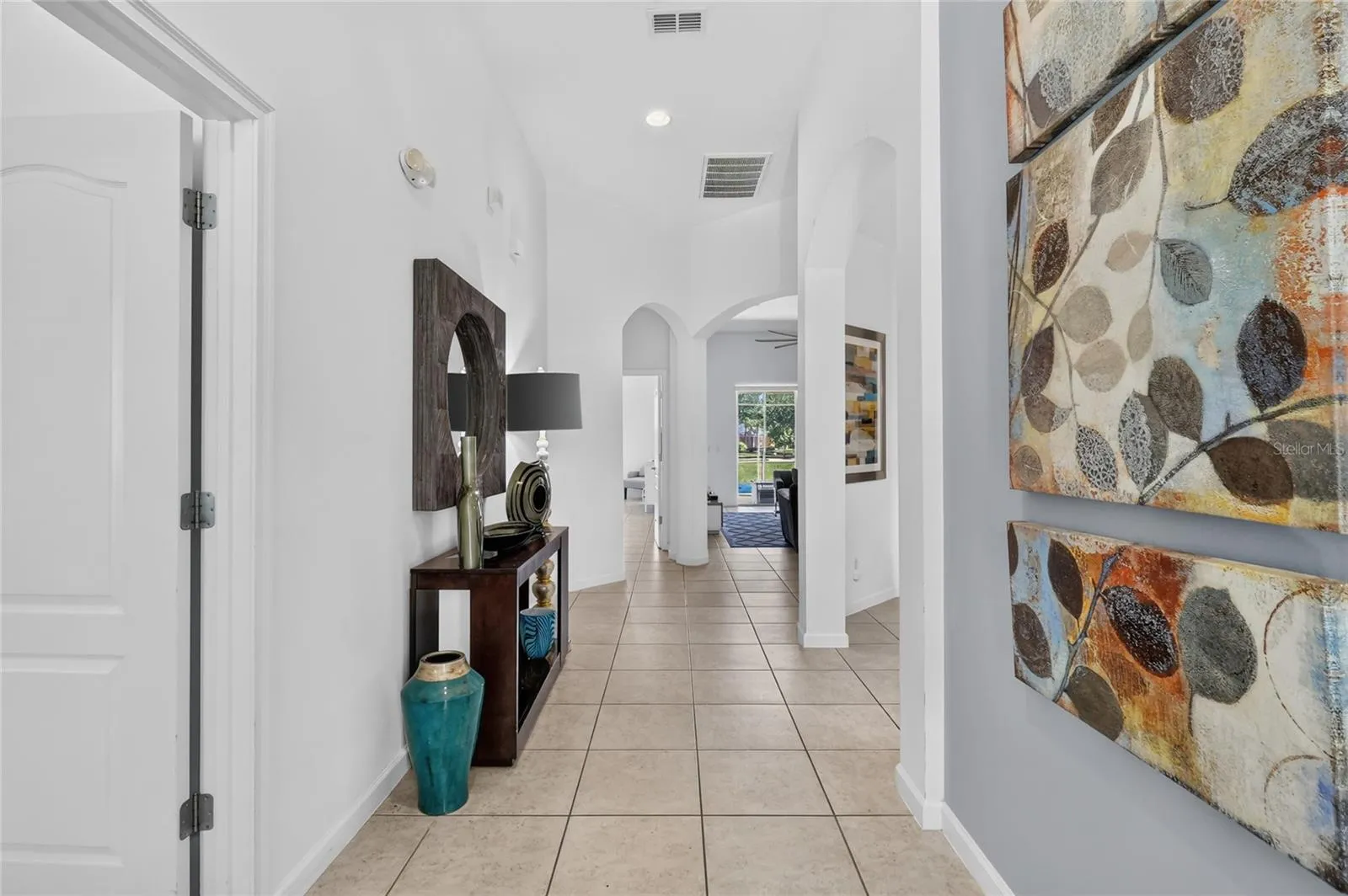 View from entryway