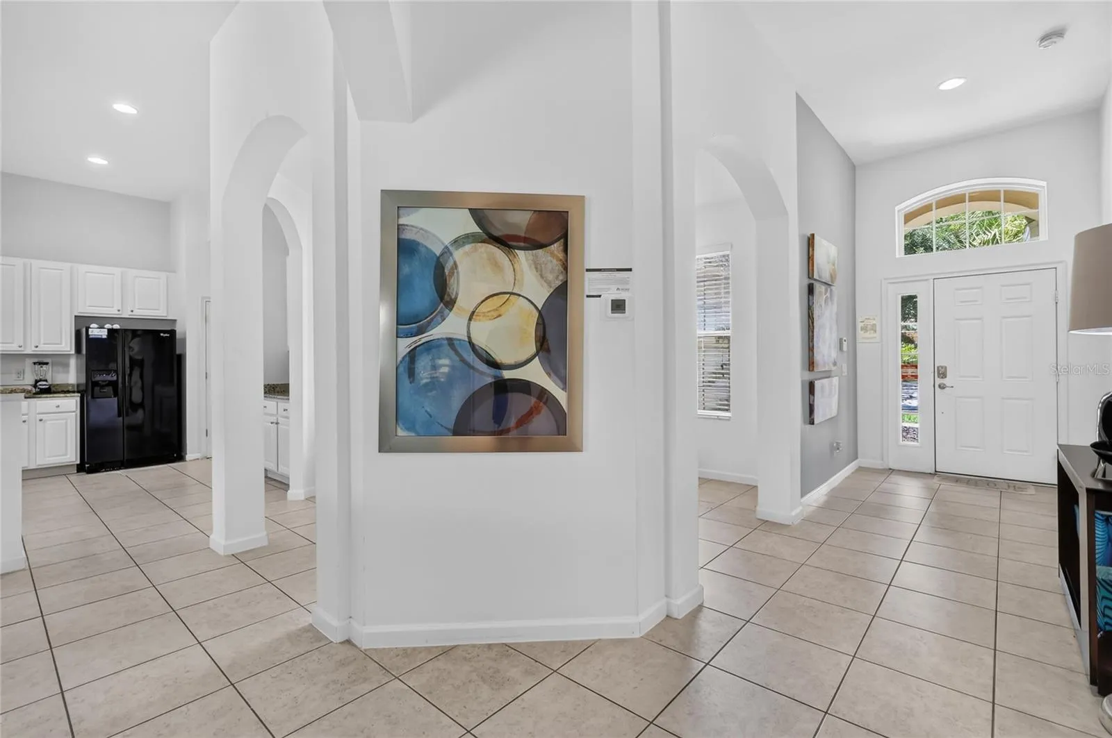 Kitchen and front entry