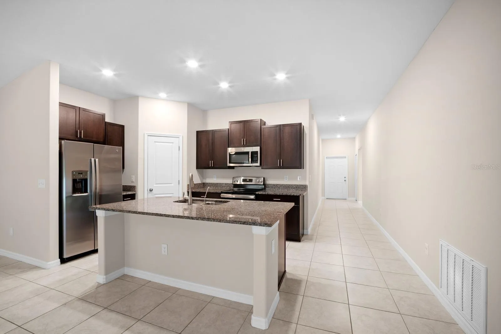 Ceramic Tile throughout