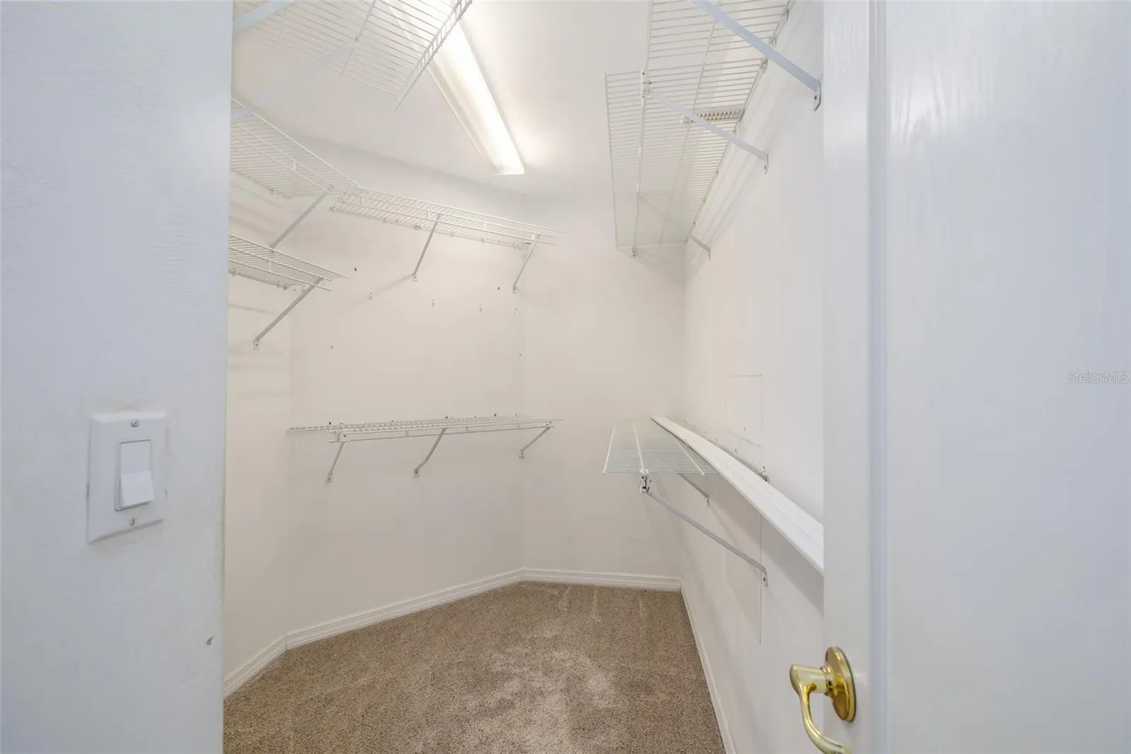 Primary walk in closet