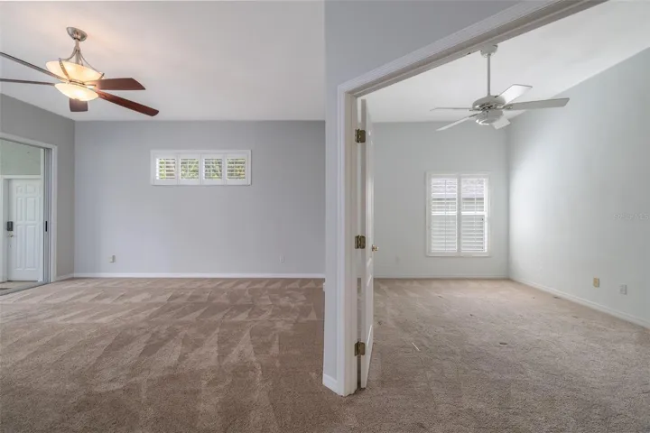 Bedroom and living room