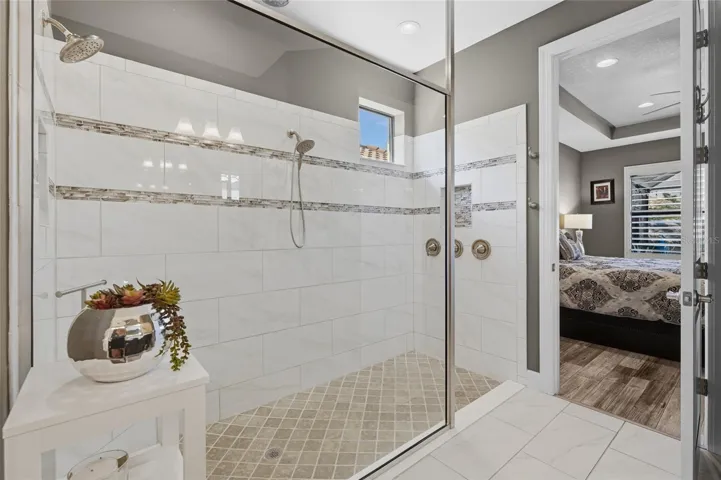 Primary ensuite shower