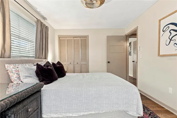 Bedroom 4 with pool patio access