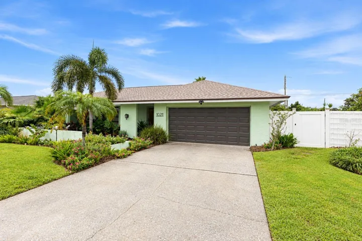 Front driveway
