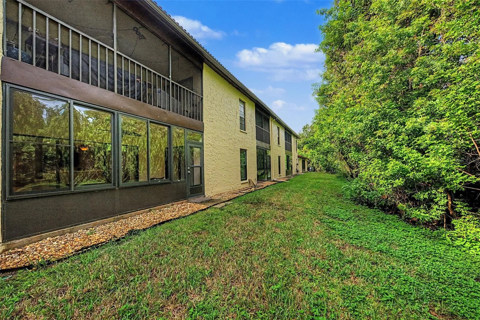 Back of condo
