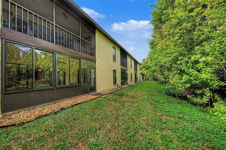 Back of condo