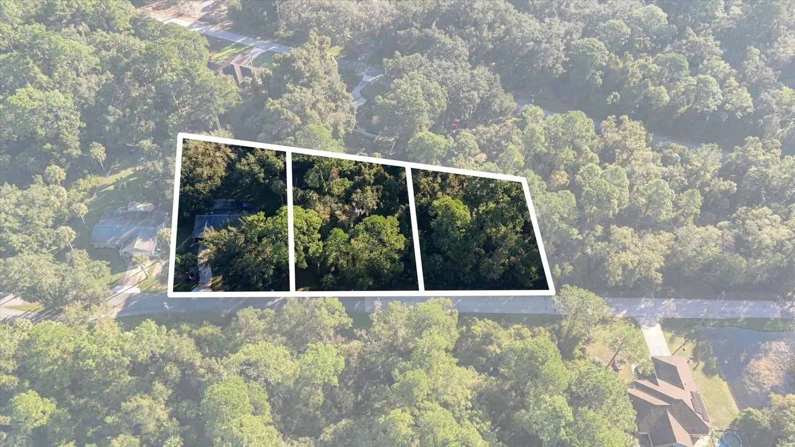 Left to Right House lot 26, vacant lot 25, vacant l0t 24