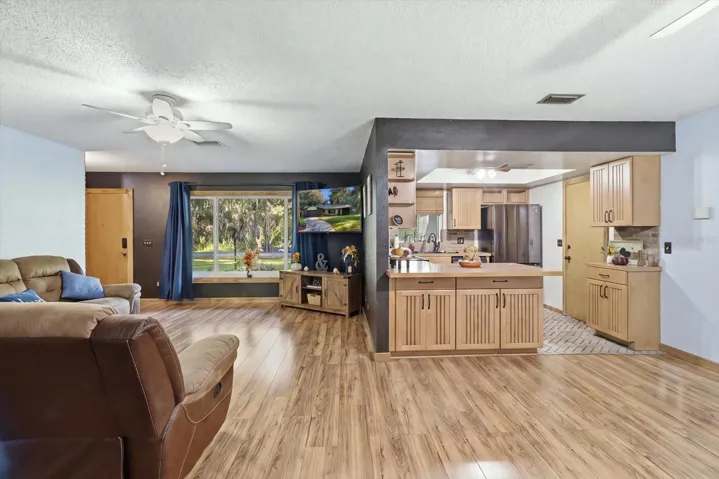 Open Floor Plan Family/Dining/Kitchen