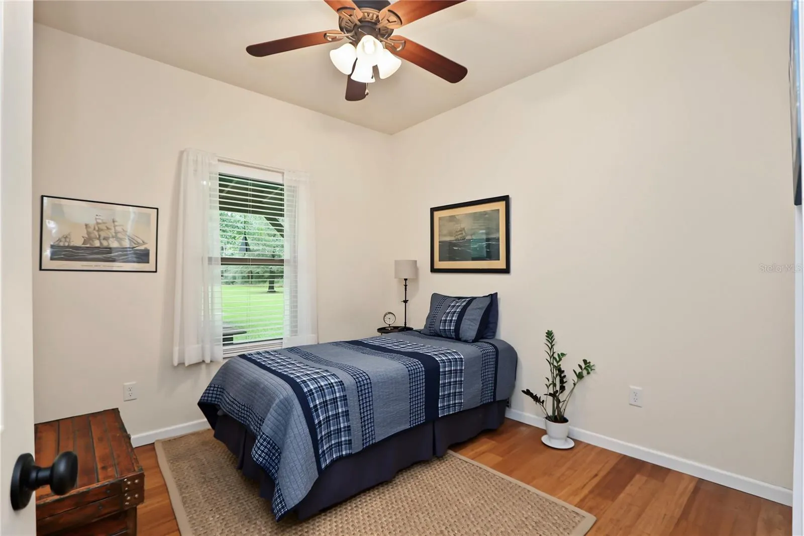 Back facing bedroom