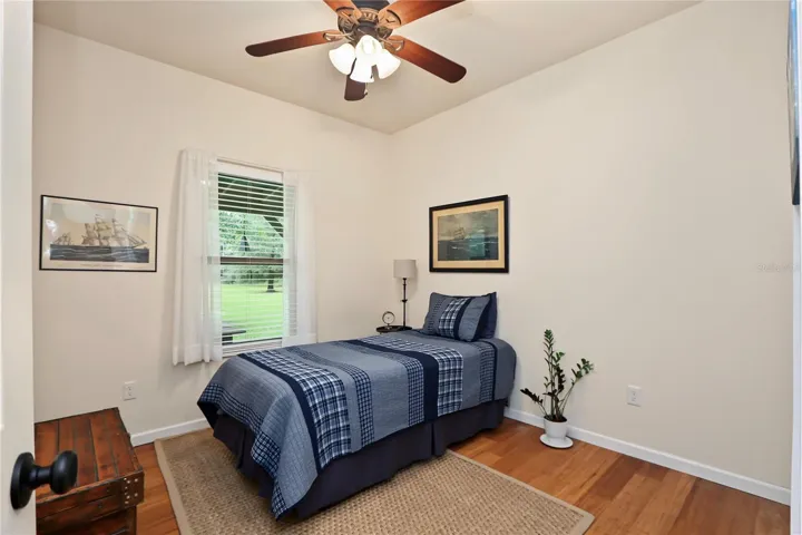 Back facing bedroom