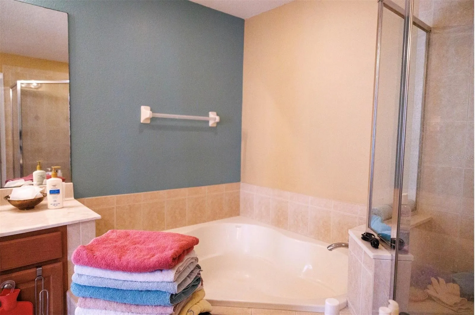 Primary Soaker tub and shower