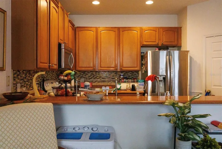 Kitchen with pantry
