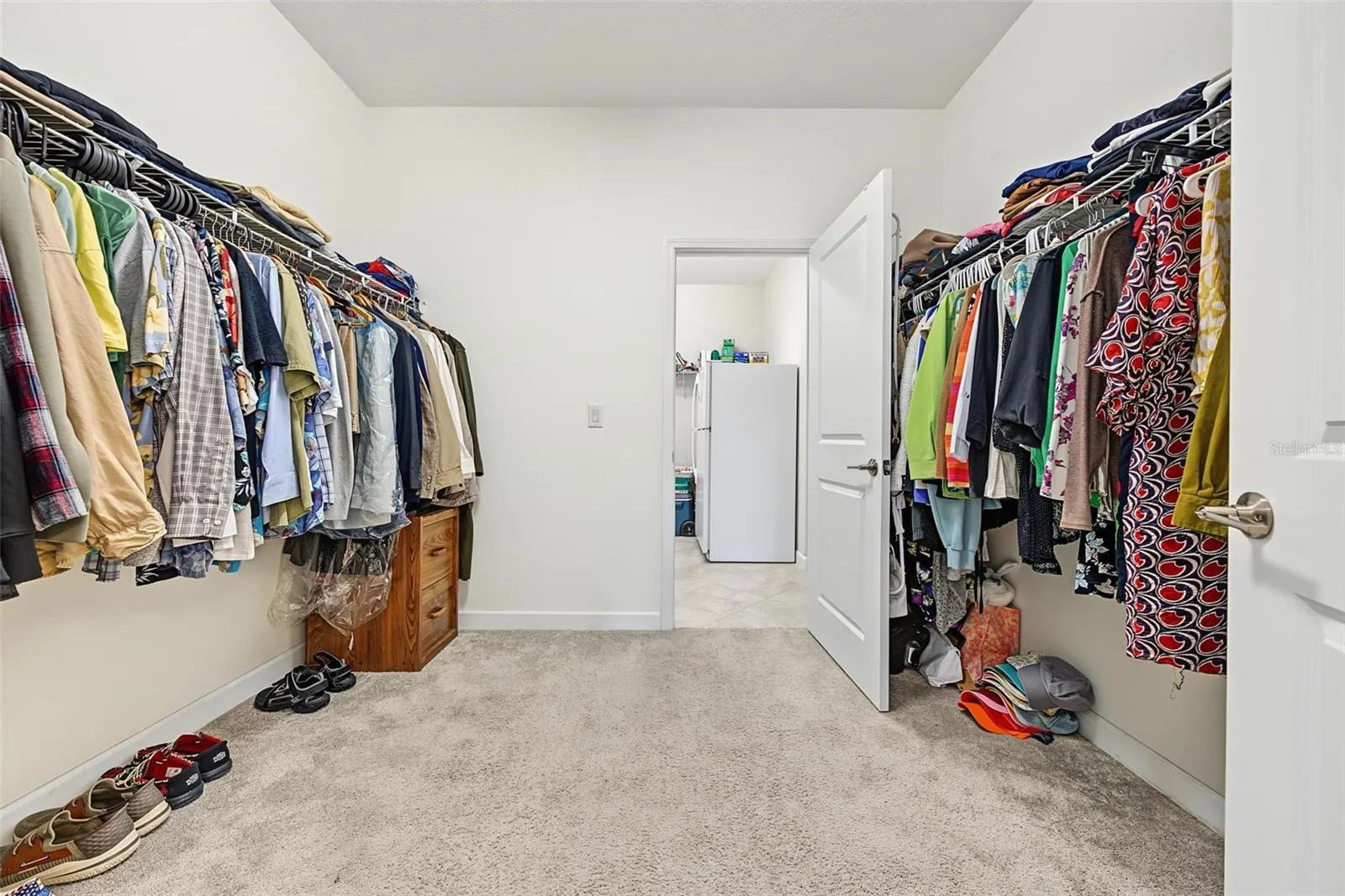 Primary closet