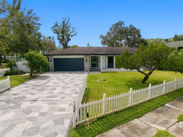 Expanded view of Front Yard