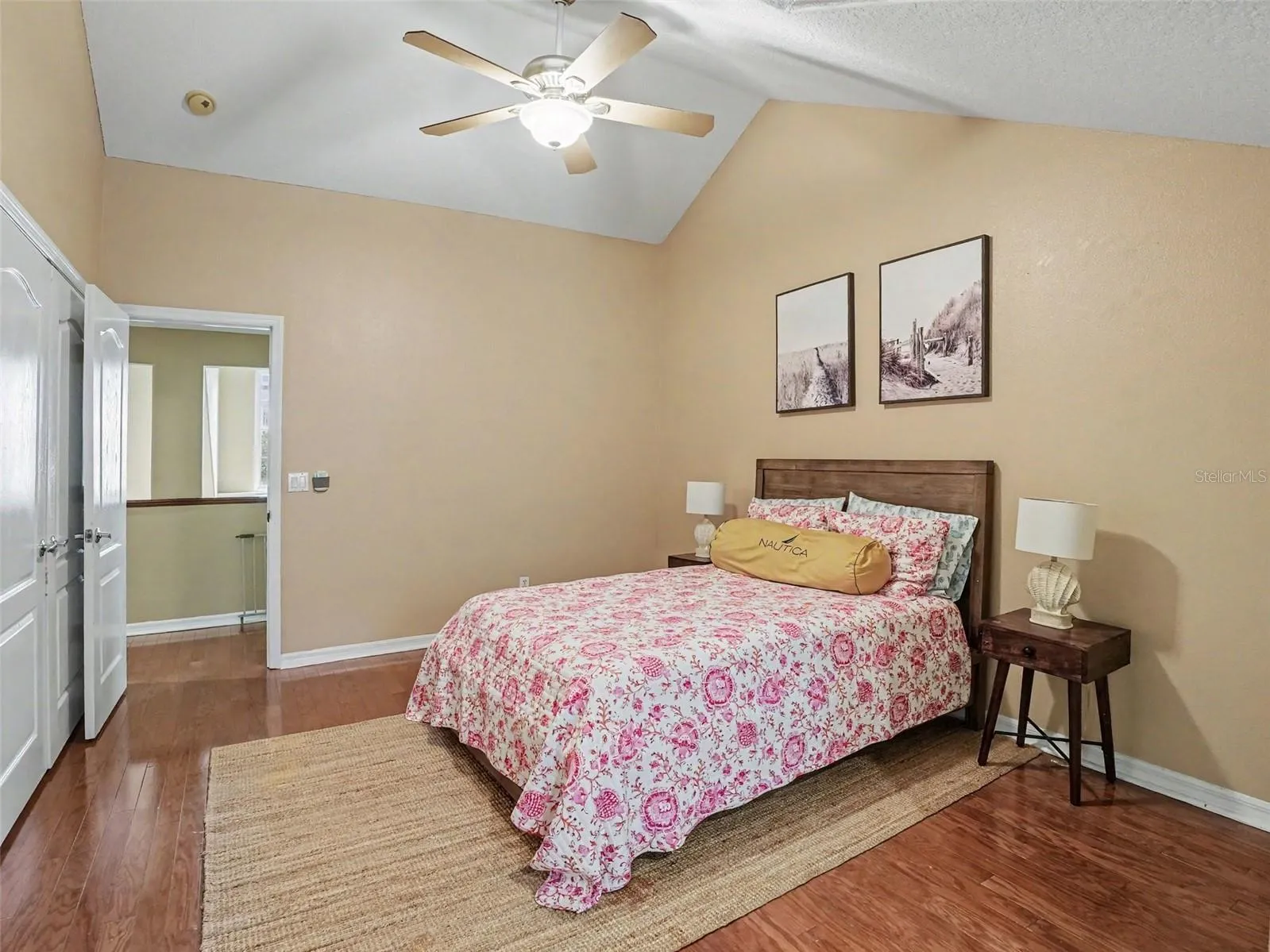 Bedroom 2 with Built in Closet and Large Storage Closets