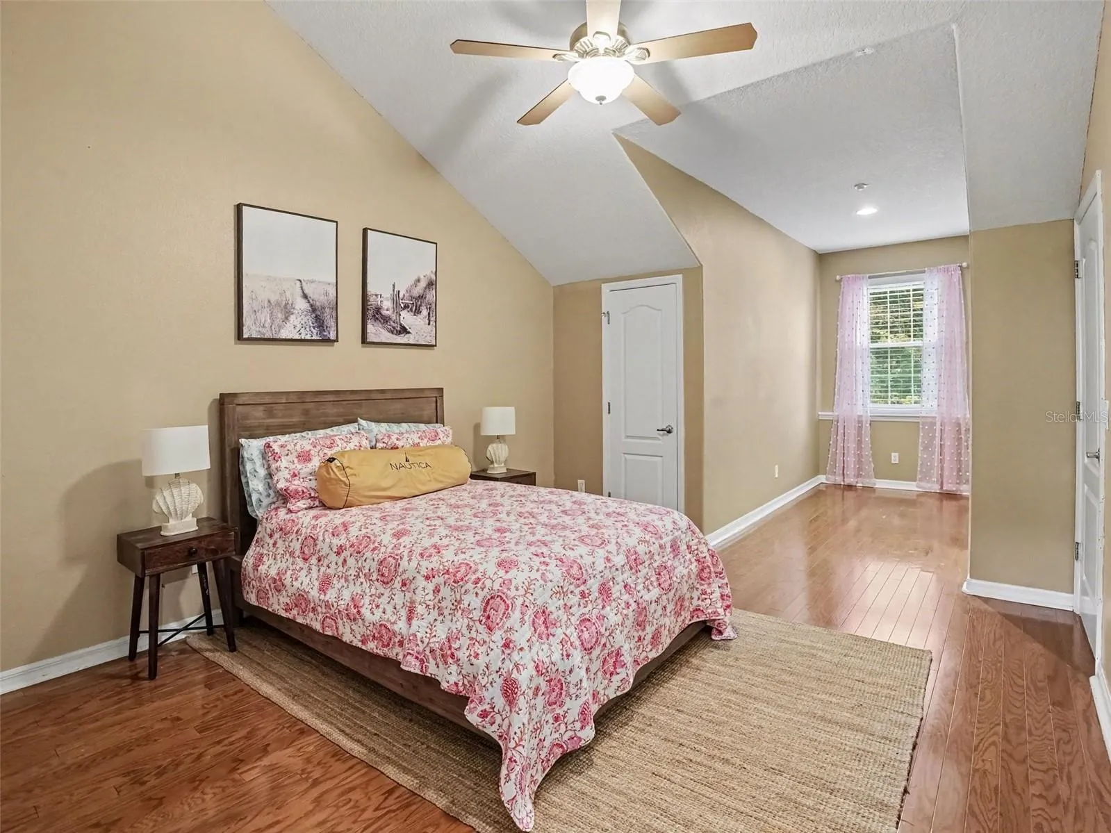Bedroom 2 with Built in Closet and Large Storage Closets