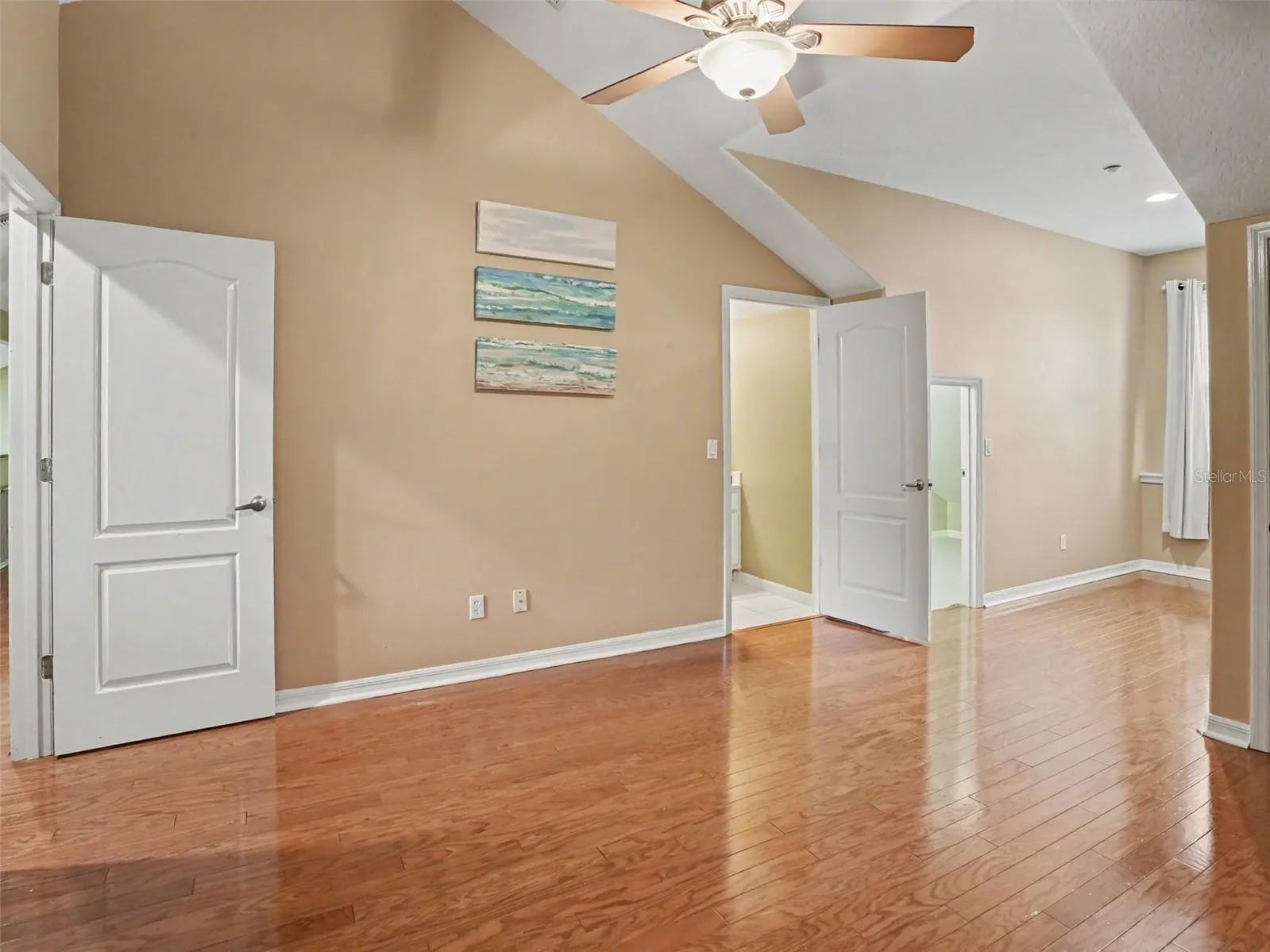 Bedroom 3 with Storage Closets