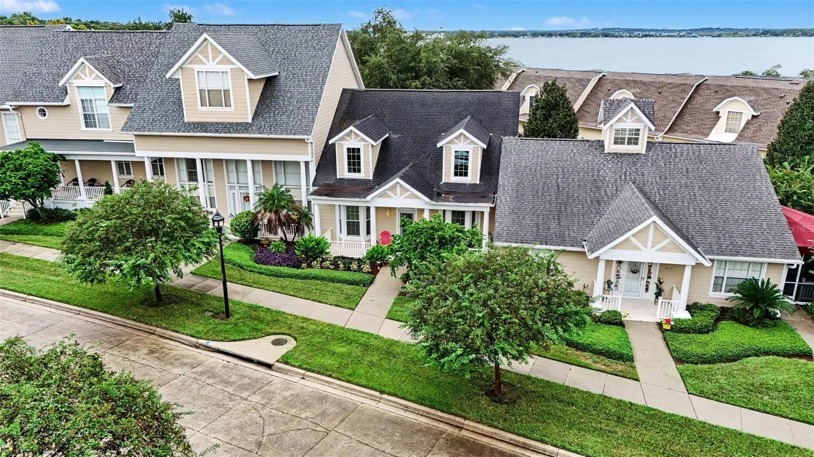 Aerial Front View of the Property