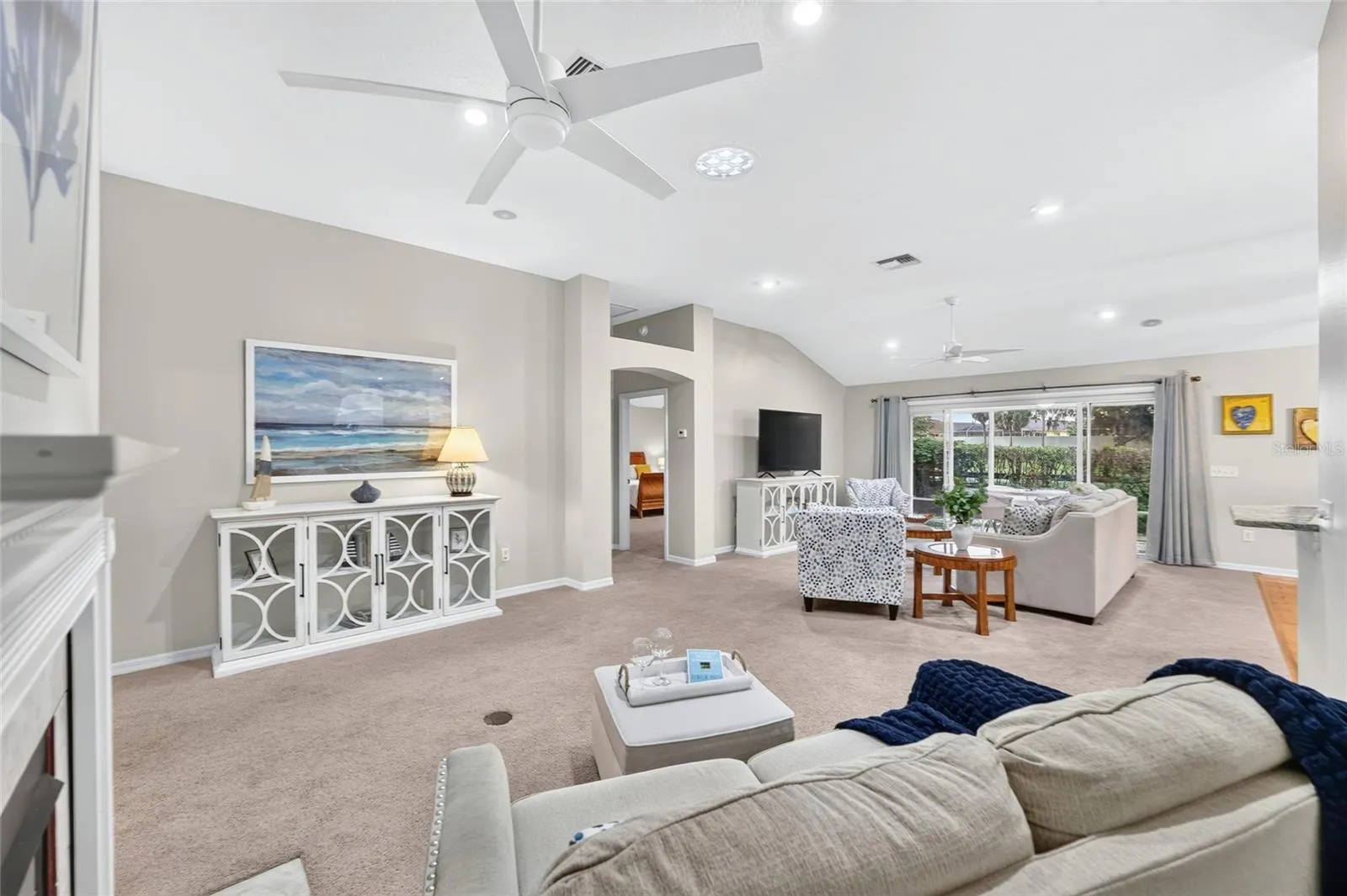 Generous sized Family Room