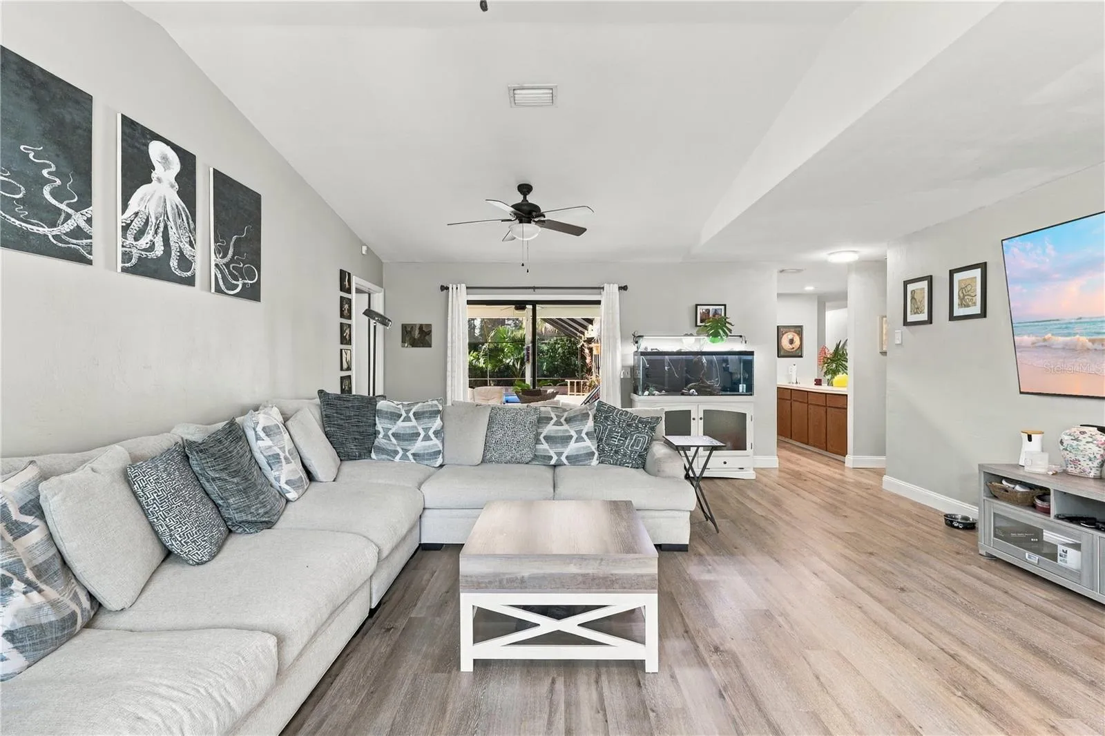 Large Living Room, Lots of Light