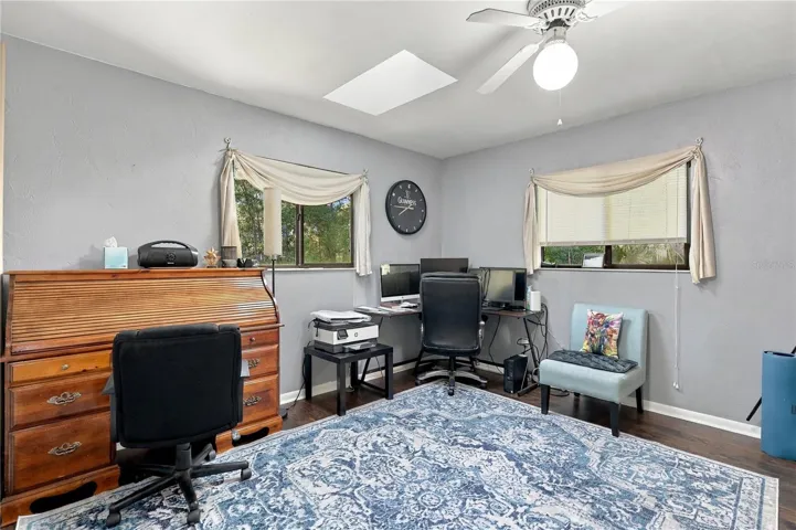 Third Bedroom, 2 Large Windows, Full Murphy Bed Attached to the Right Wall (STAYS), Large Closet.