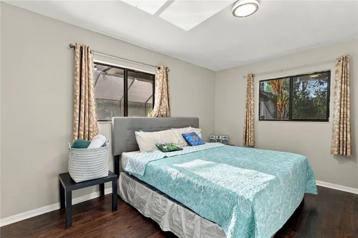 Fourth Bedroom, 2 Windows Overlooking Pool/Spa & Rear of Home, Large Closet.