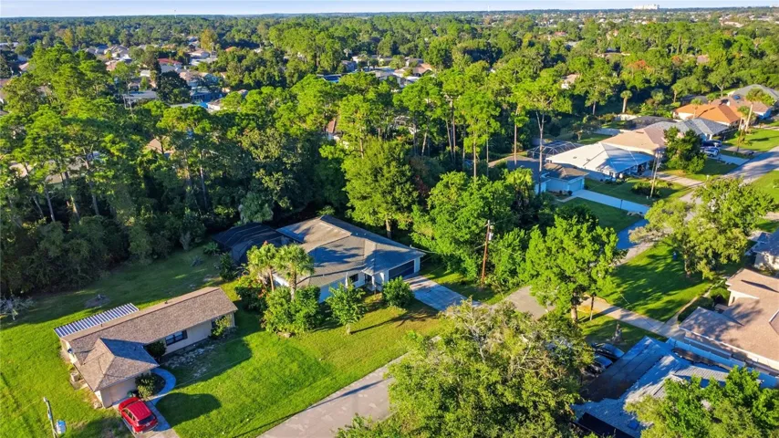 Aerial View of Home & Lot