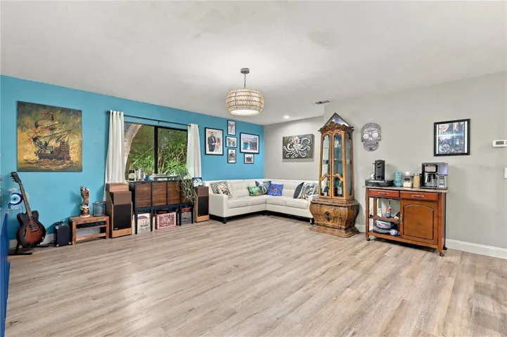 Second Living Area or Large Formal Dining Room. Lots of Natural Light!