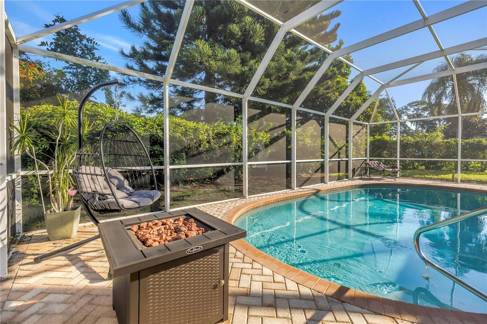 Pool with Screen Enclosure