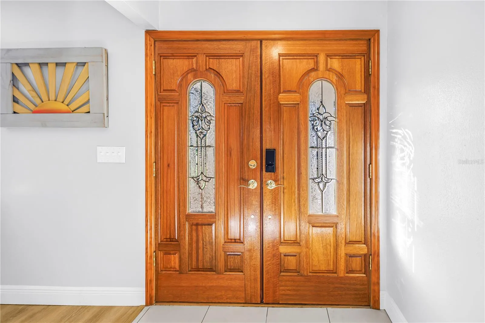 Entryway with Double Doors