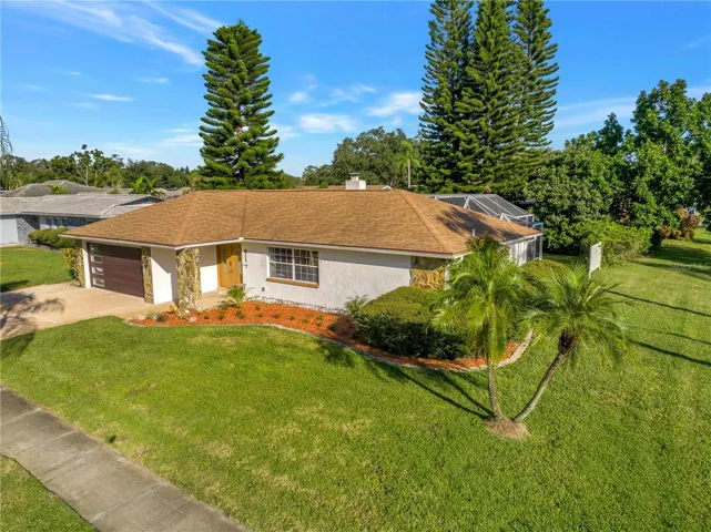 Front of Home Aerial View