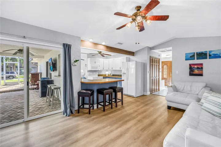 Family Room with Pool Access