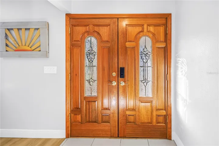 Entryway with Double Doors