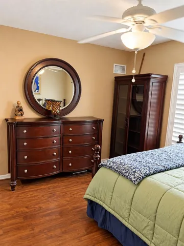 Second Bedroom with Plantation Shutters