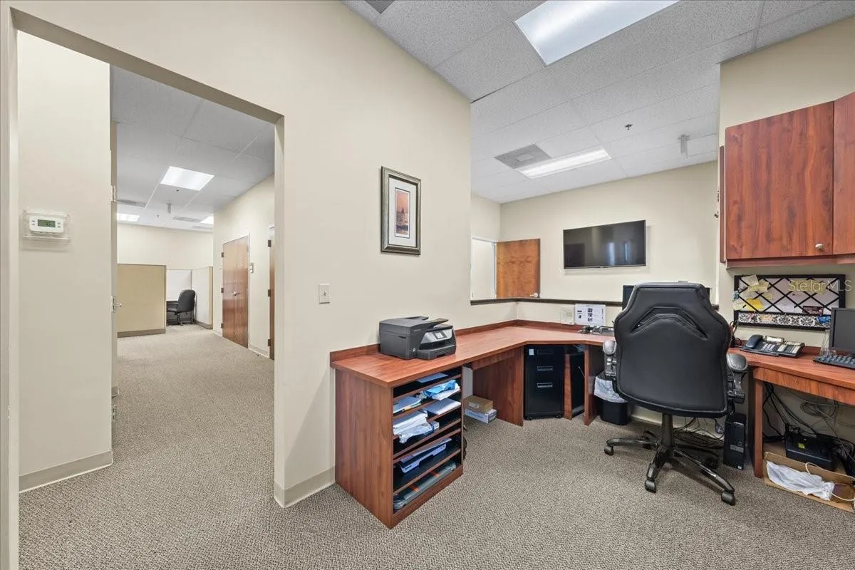 rear view reception area