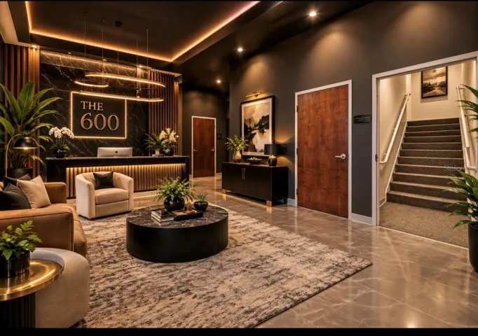 AI Rendering  Private Golf Simulator Club