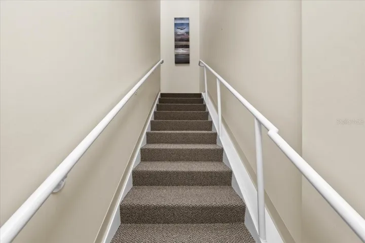Stairs to Mezzanine Conference room