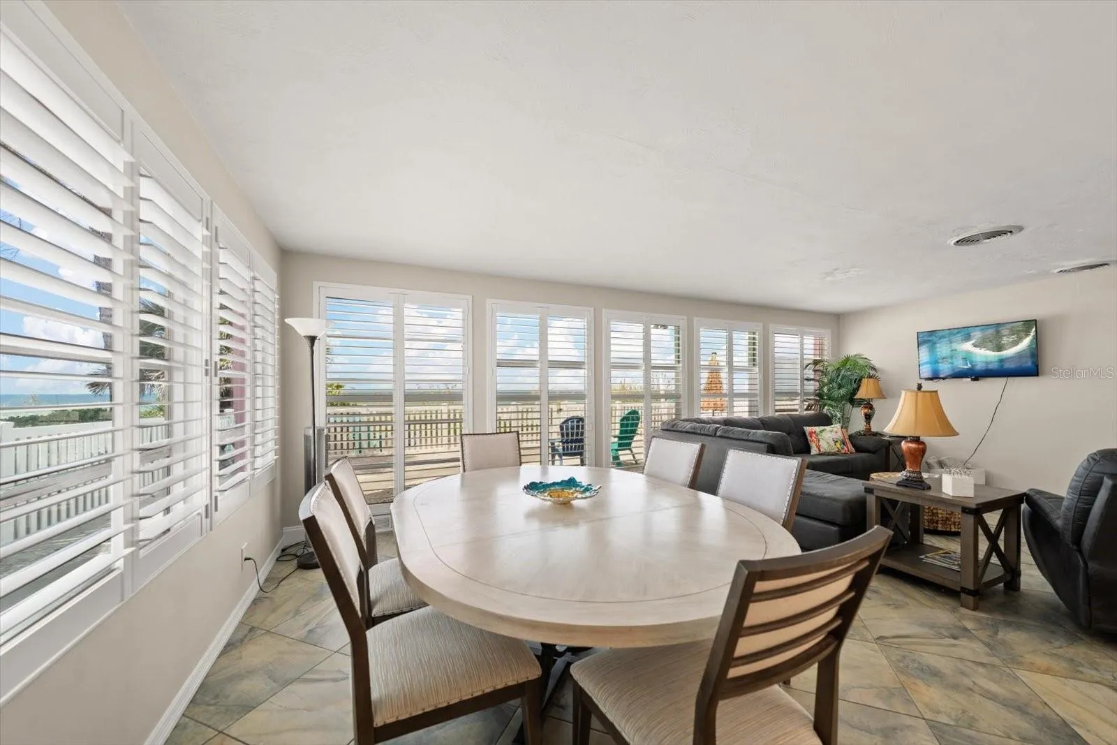 Main home-Living room area with dining